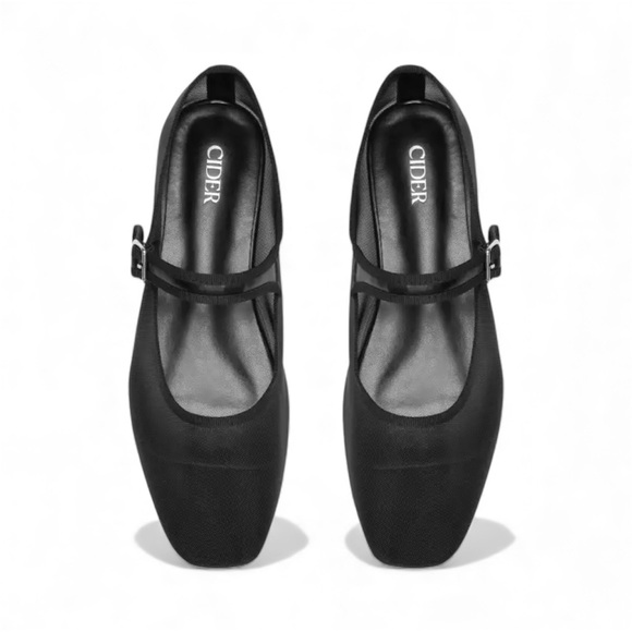 Cider Shoes - NWOB Cider Balletcore Mesh Mary Jane Flats - Size 8